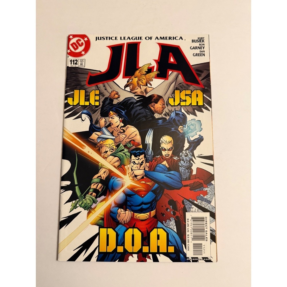 Justice League of America JLA Comic Book Issue 112 JSA DC Comics